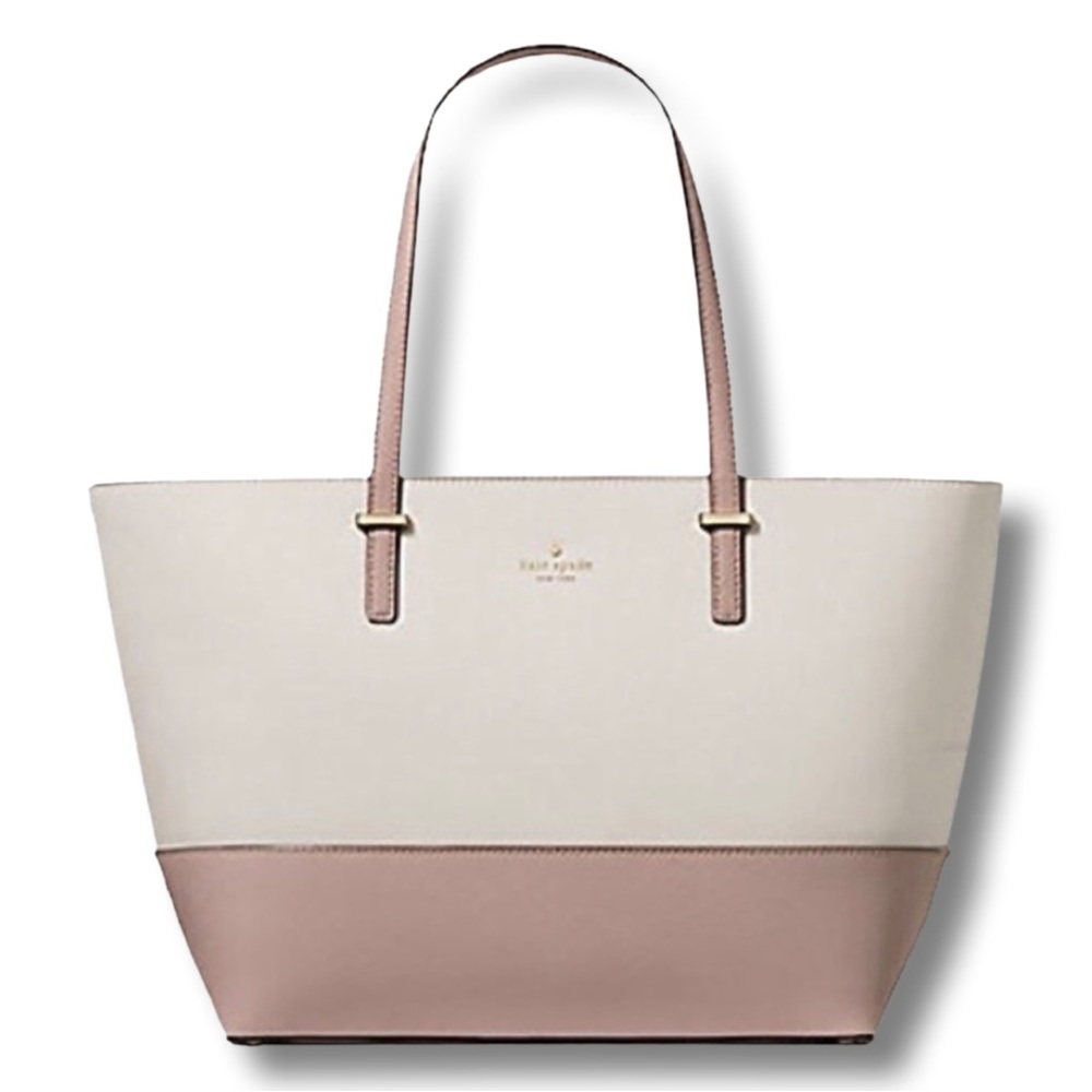 Kate Spade Cedar Street Medium Harmony Tote in Nouveau Neutral/Light Shale ♠️